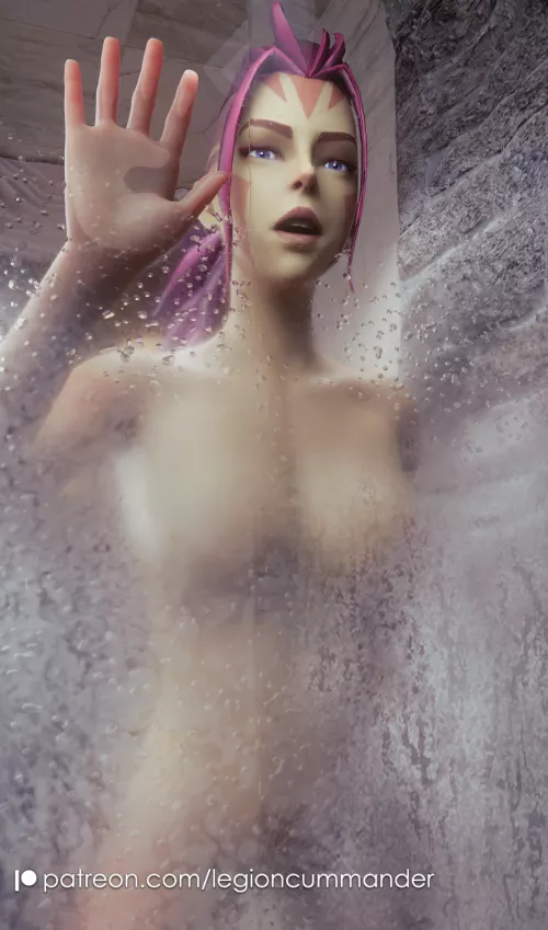 Wei takes a shower [Dota 2] (legioncummander) by legion_cum_mander