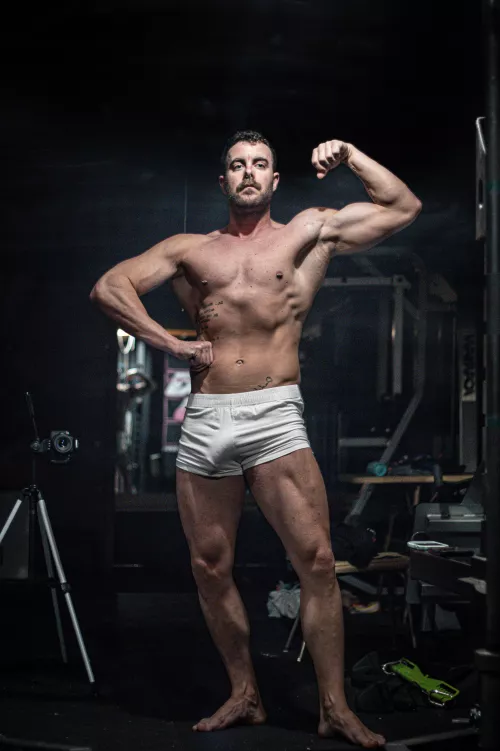 What a pose! by just_a_macho_man