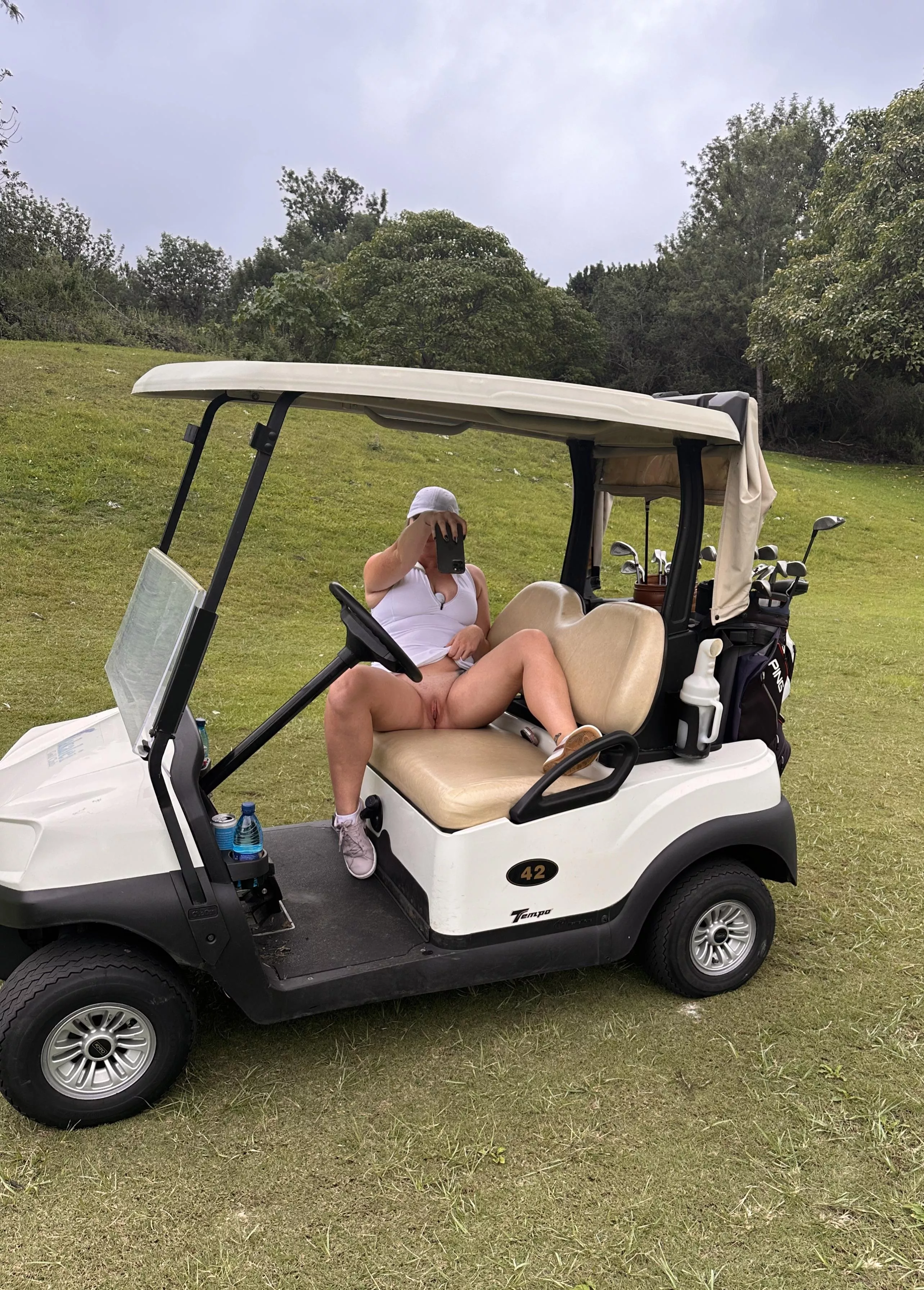 Who’s she sending pics to🤔 posted by Fun-couple6