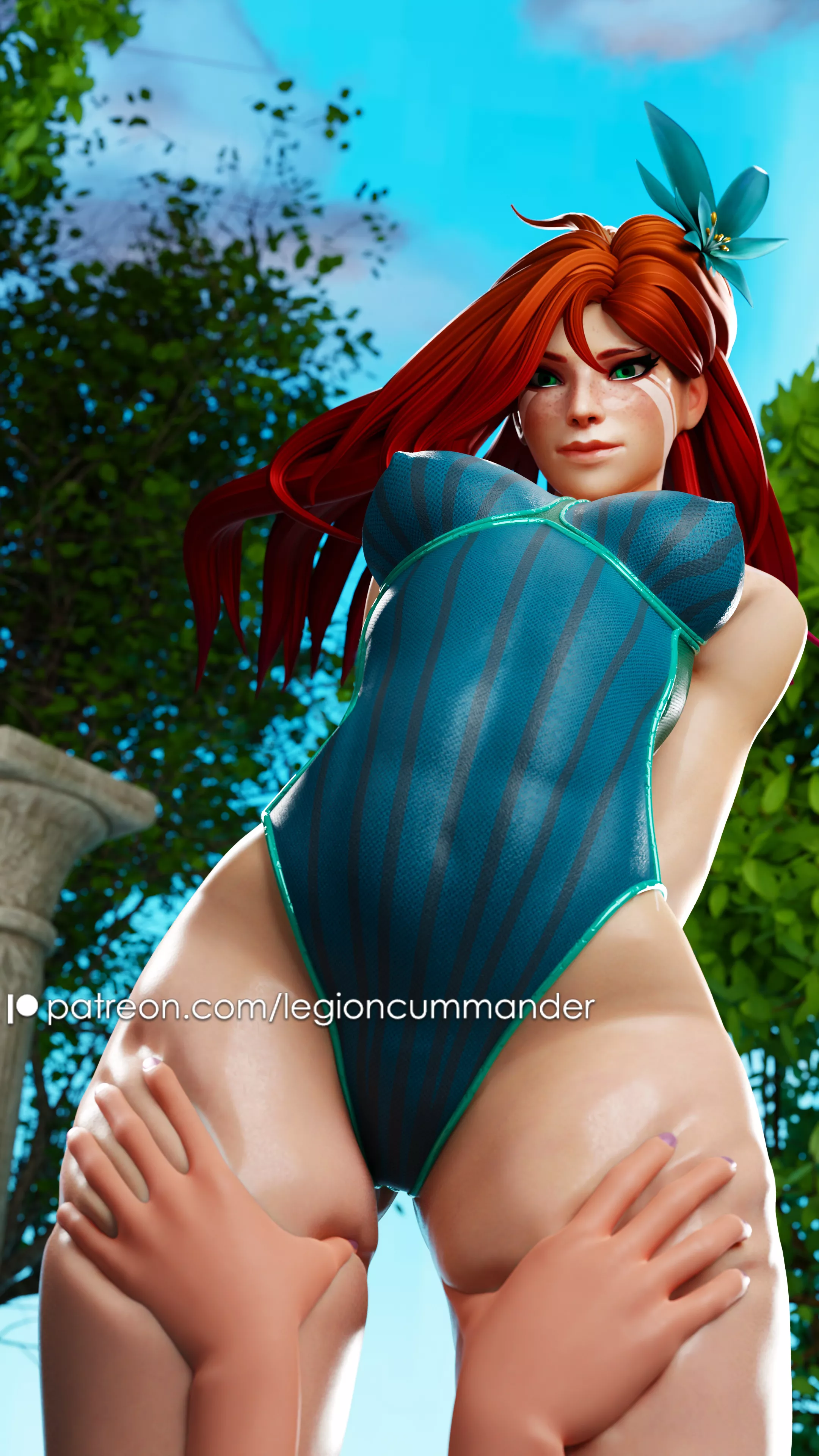 Windranger has nice legs [Dota 2] (legioncummander) posted by legion_cum_mander