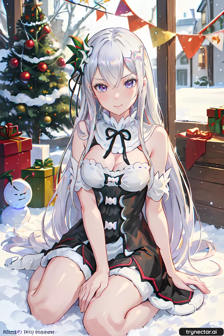 Winter with Echidna. posted by Yukii_Mei