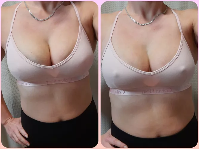 With cup liners or without? 🤔😳 by Authenticmilf