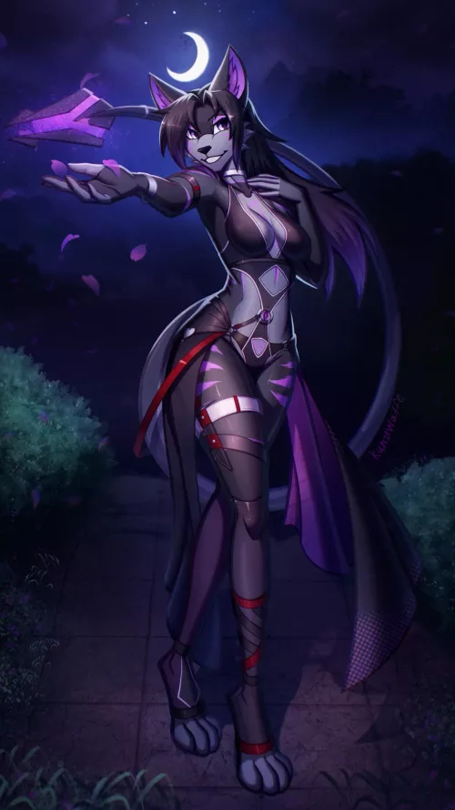 As beautiful as petals lit by a moonlight (KunstWaffe) by KunstWaffe