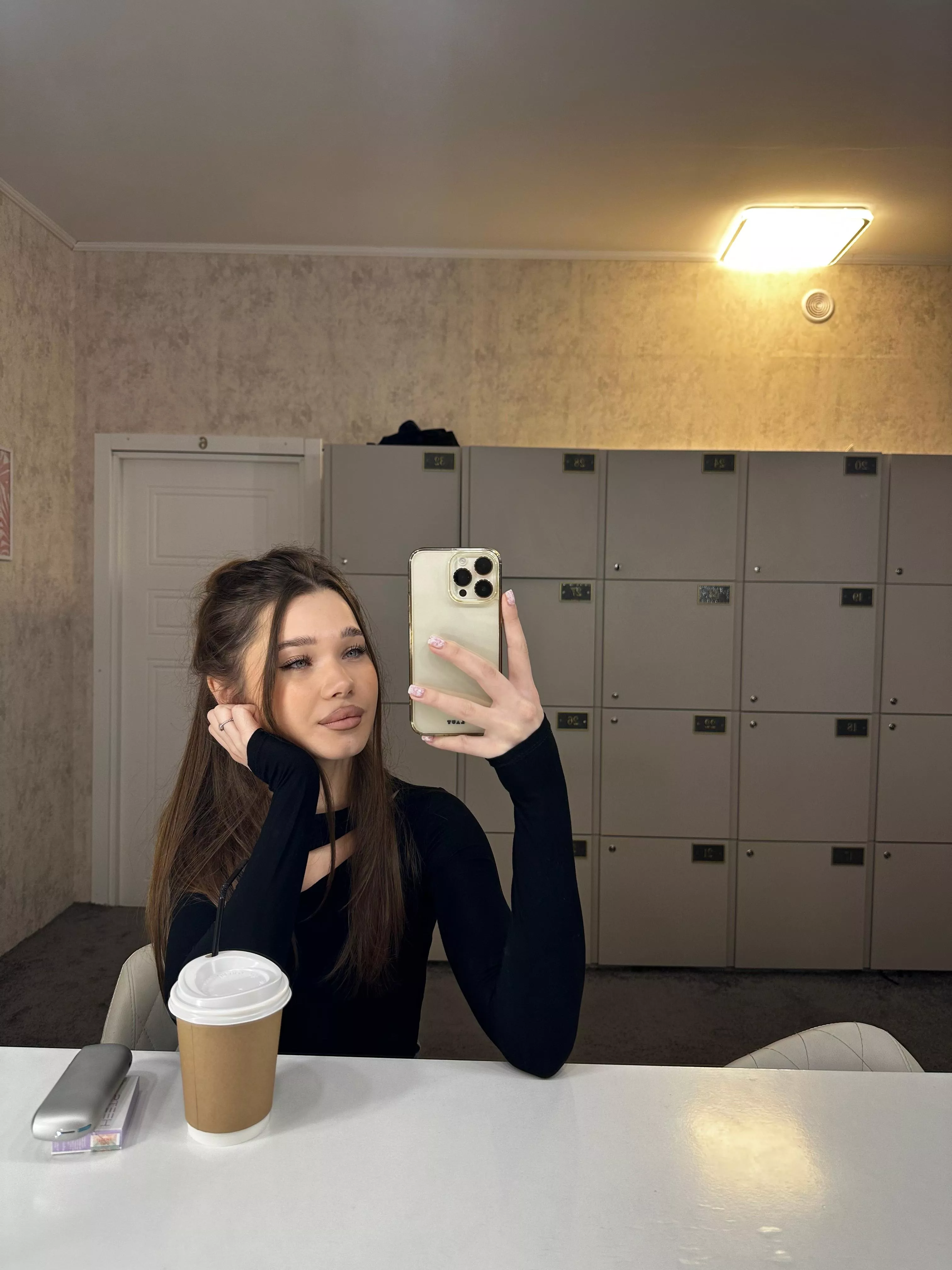 beautiful photo in the mirror posted by Valentina-Marie