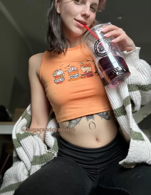 Best thing about small tatas is not ever wearing a bra by sugarandcyanidee