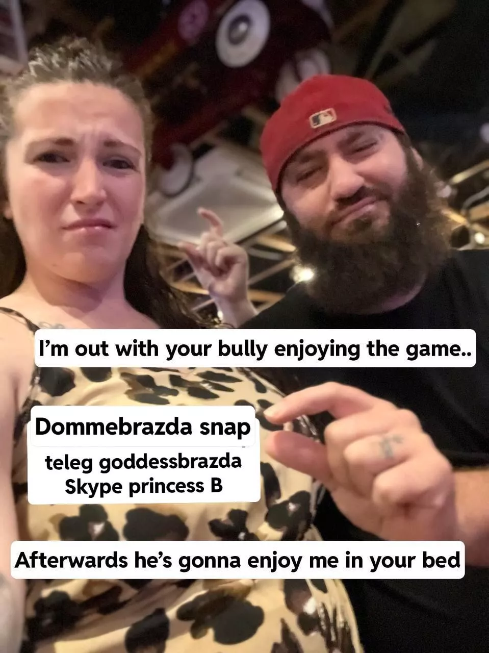 Come submit cucky you’ll never be a real man anyway posted by DaddyBrazda