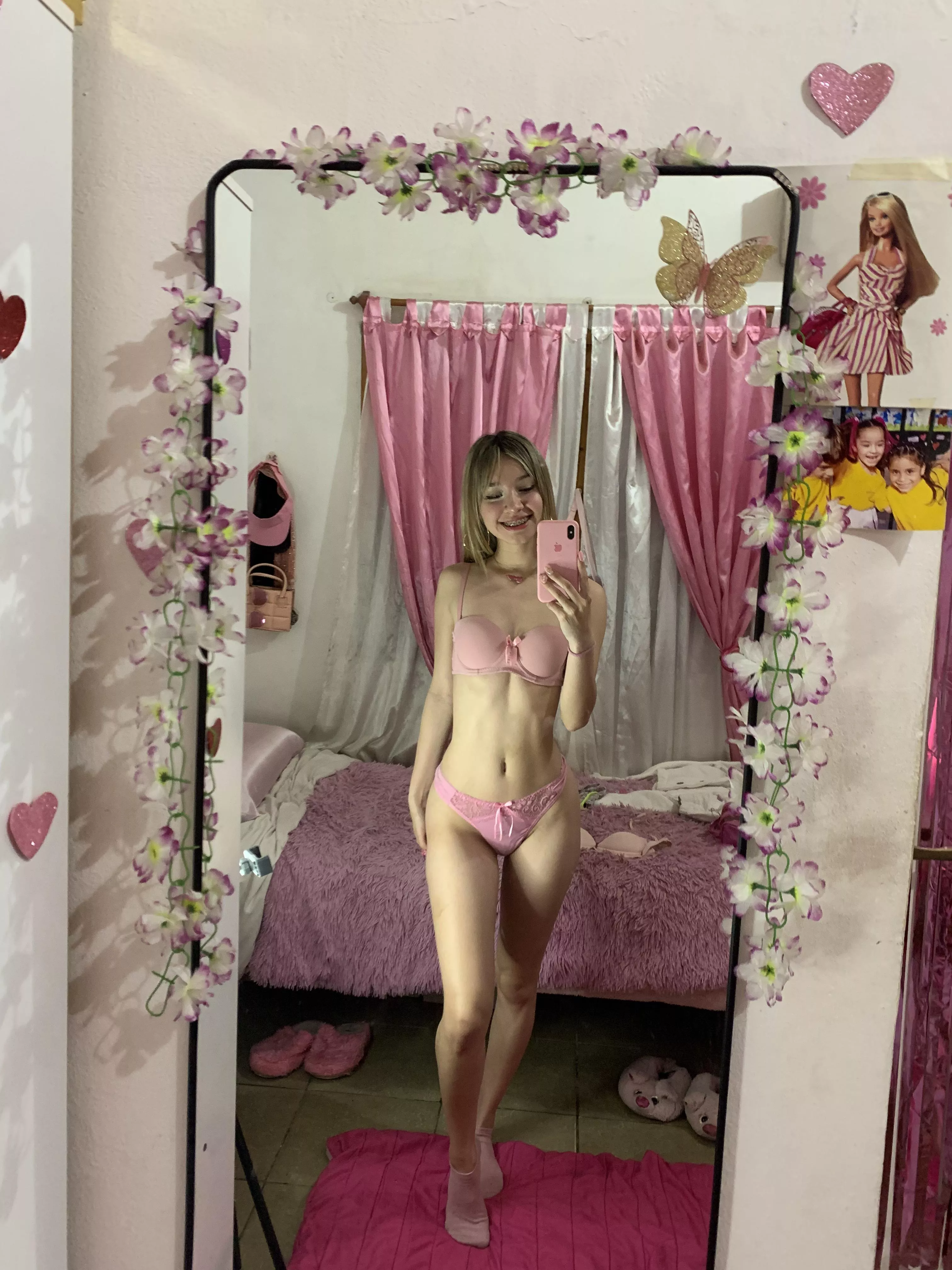 Do I look better with or without lingerie? posted by sociablelin