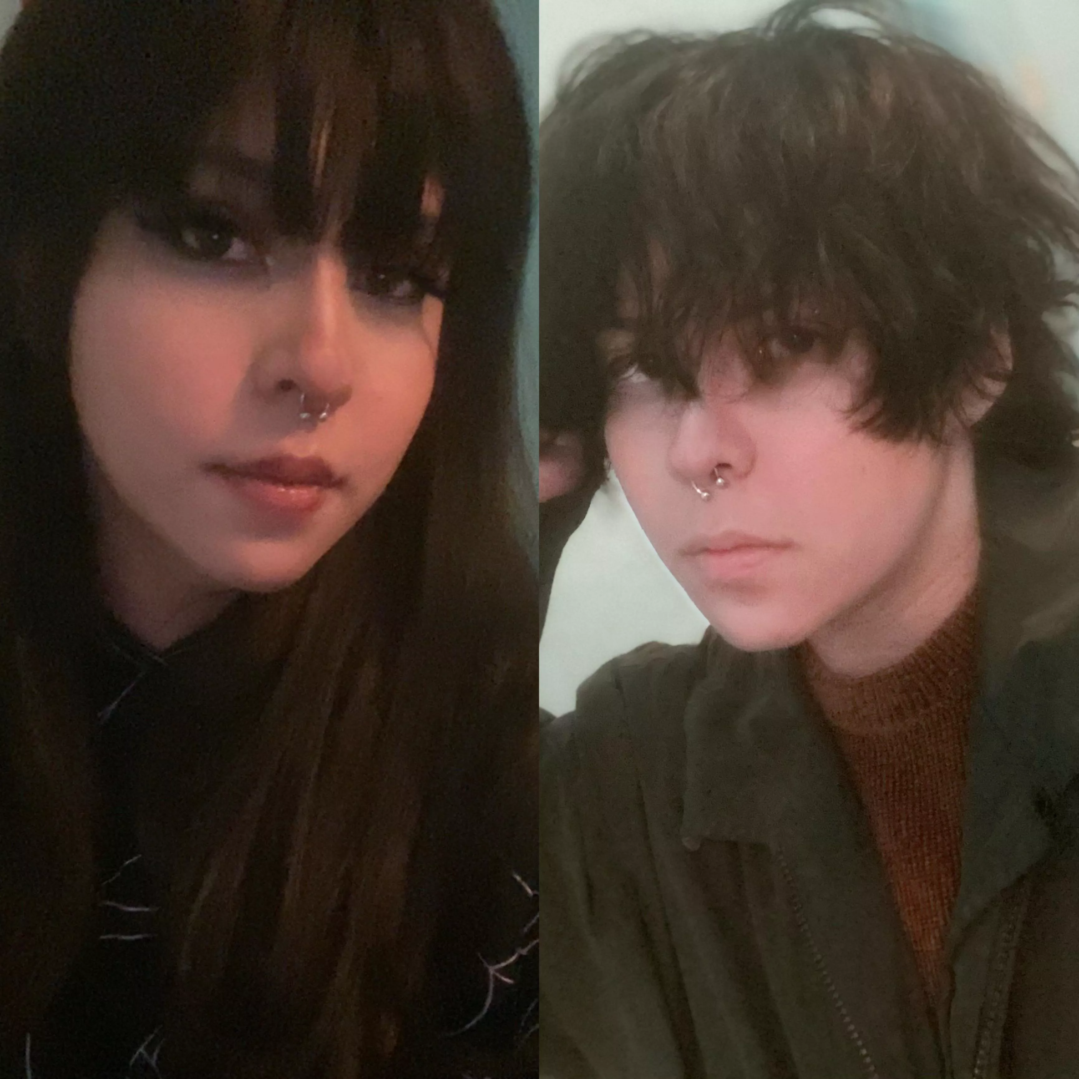 Do you prefer me with or without the wig？ posted by Subject_Channel_1306