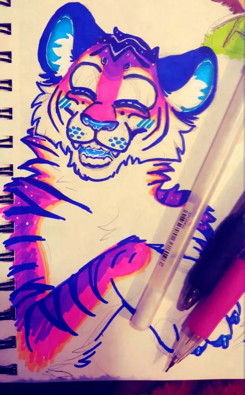 drawing with new alc markers 🥰 by toxotesarcher