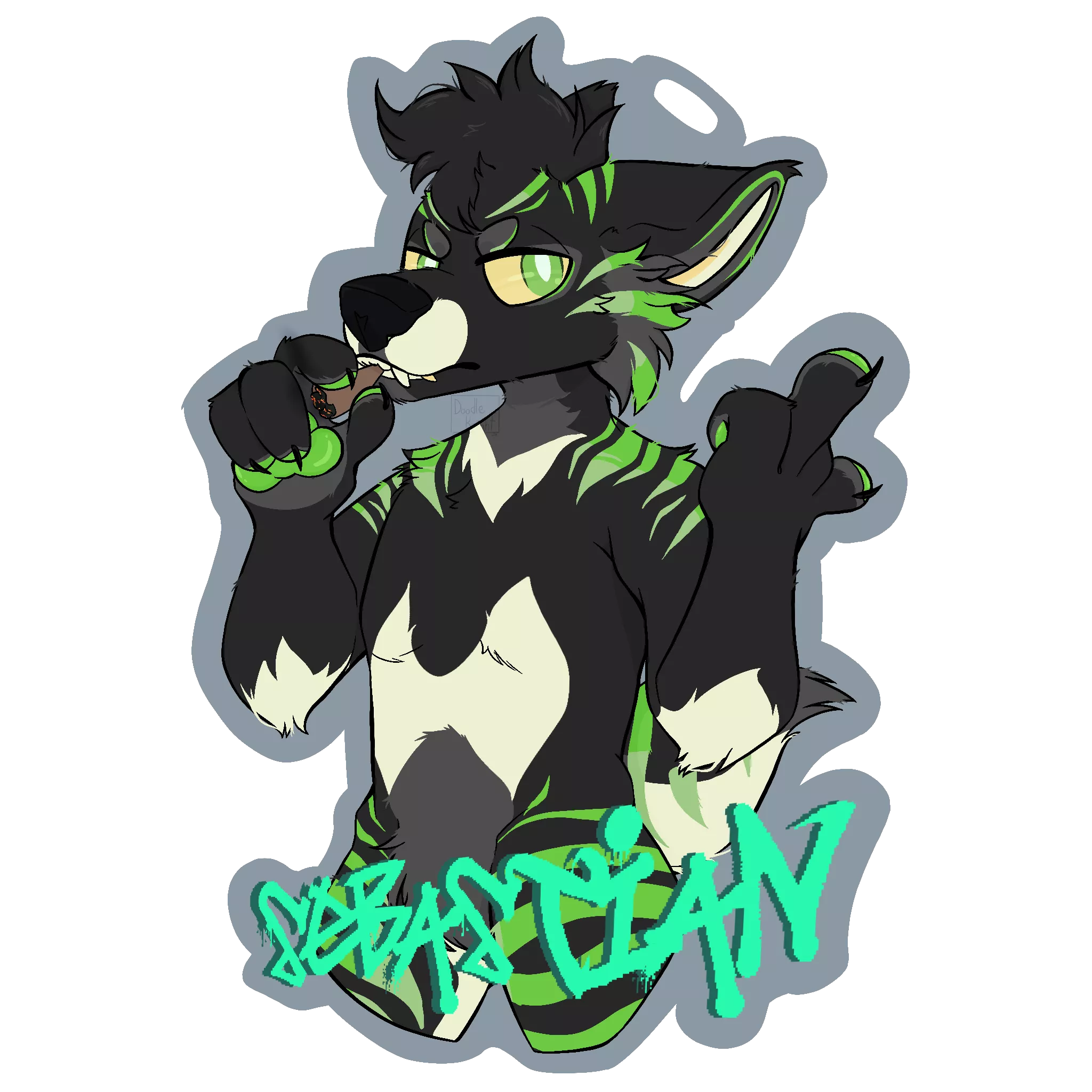 Furry art posted by DoodleKnightDK