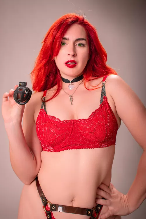 How about you staying locked till Xmas morning? by MaiaRedhood