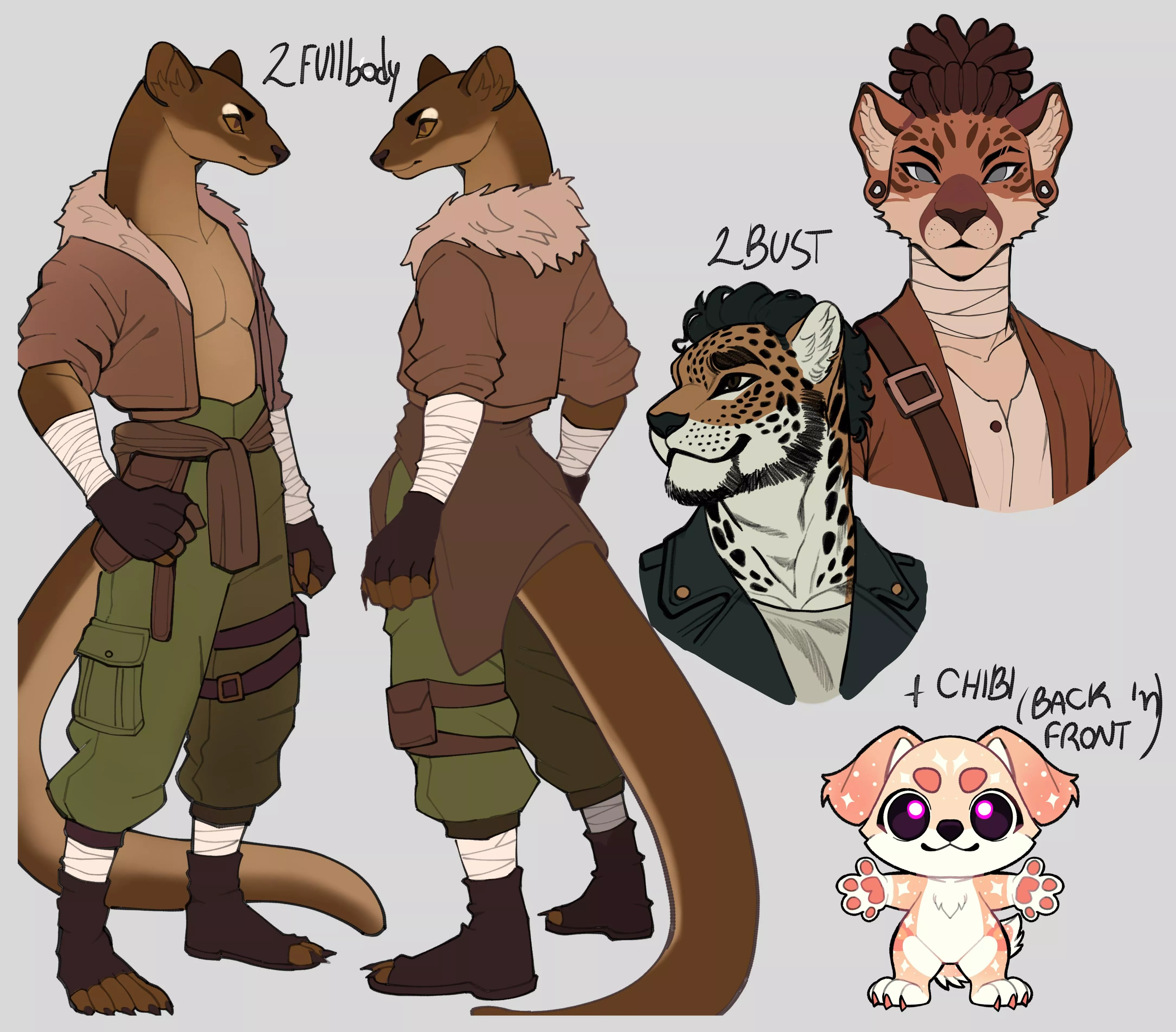 How much should I charge for a ref sheet like this? posted by Creeepecreeeper