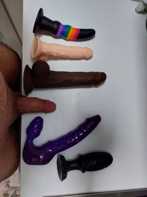 Me and the toys I used in my ass today, should I turn professional? by lovingyourcock95
