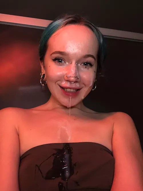 My mouth is fucked and my face is covered in cum. by Scarletty62