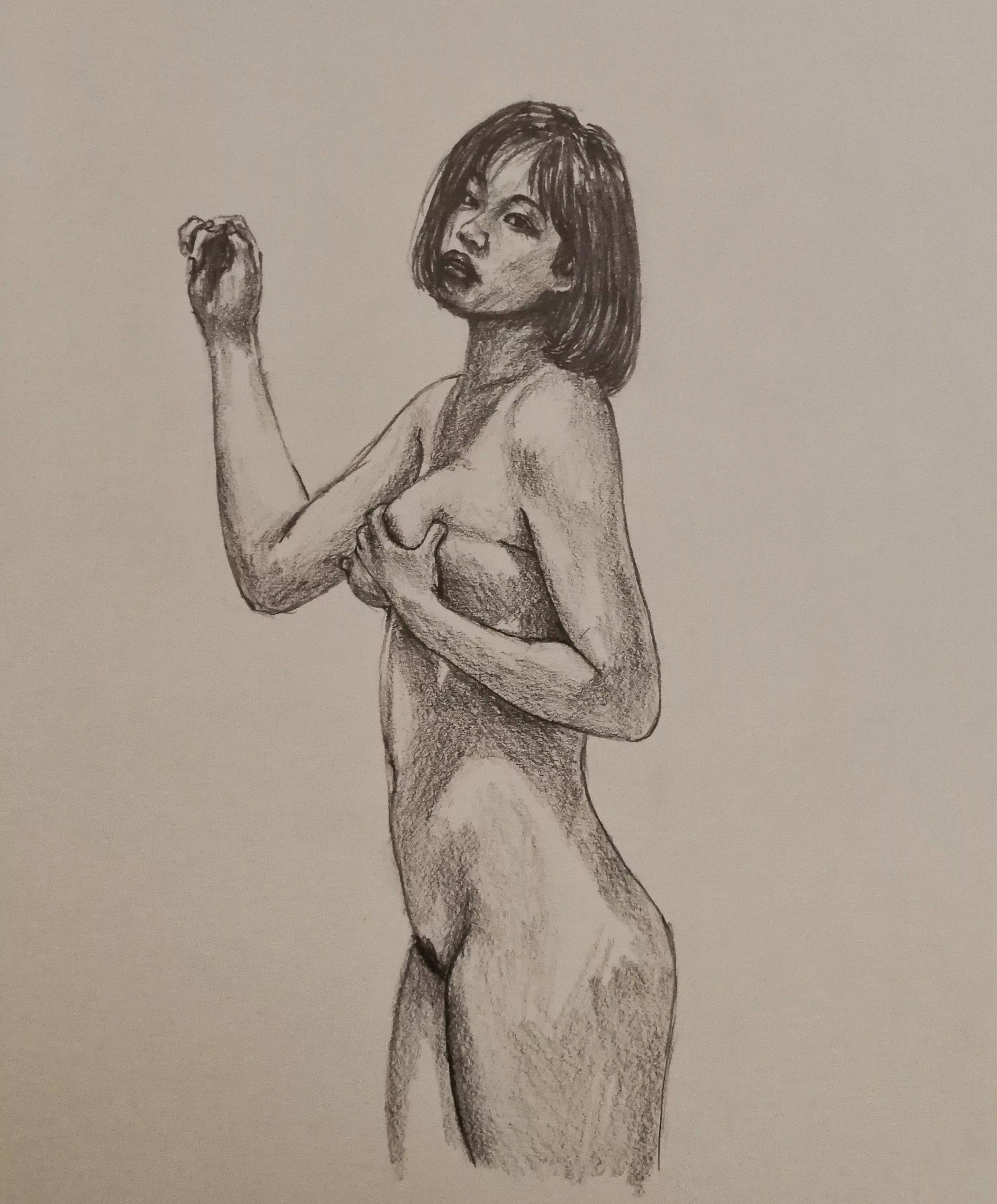 Nude Sketch by Jimmy posted by Jimmys_Paintings
