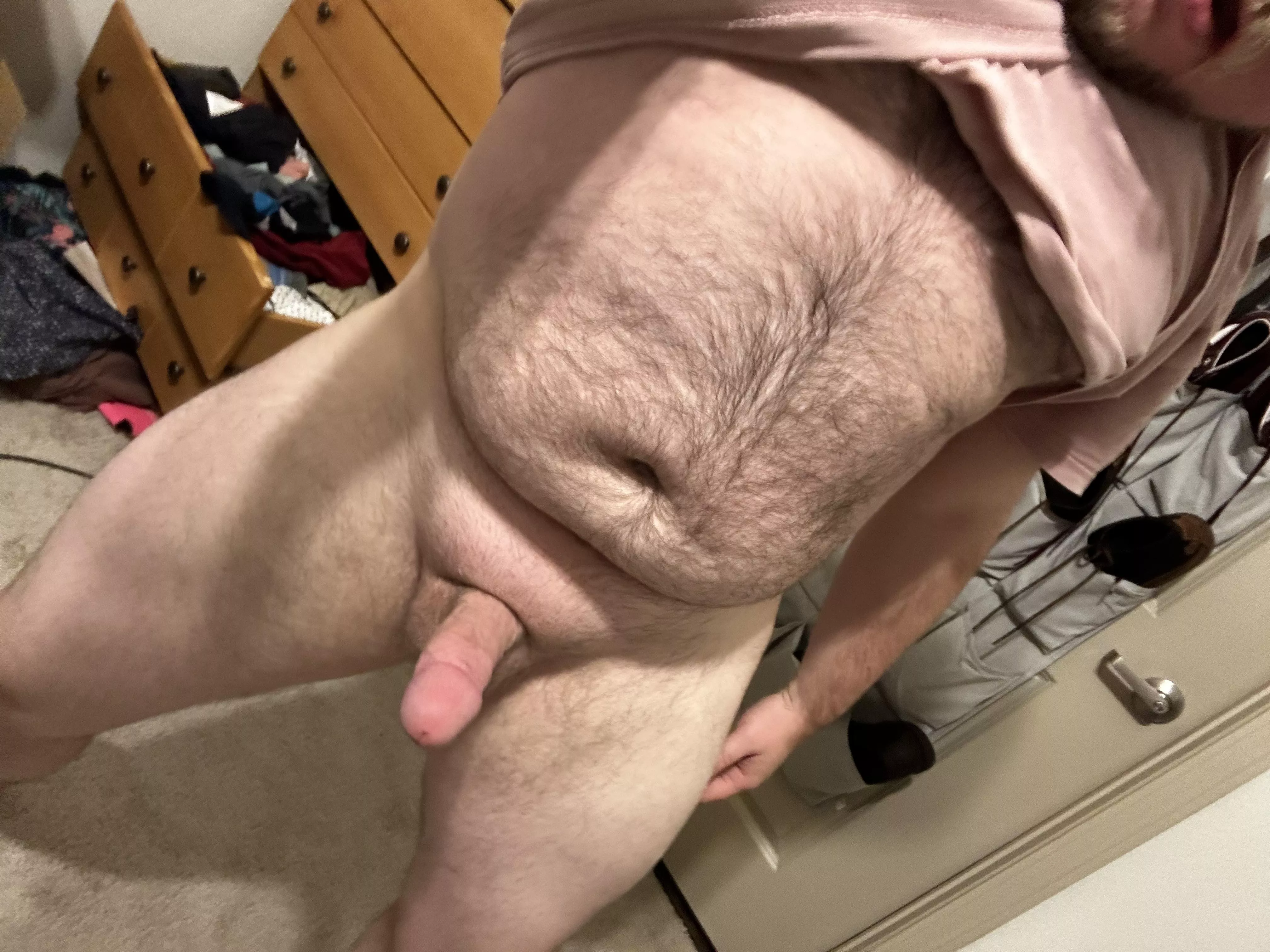 POV: i just got home from work😏DMs open! posted by biandchubby