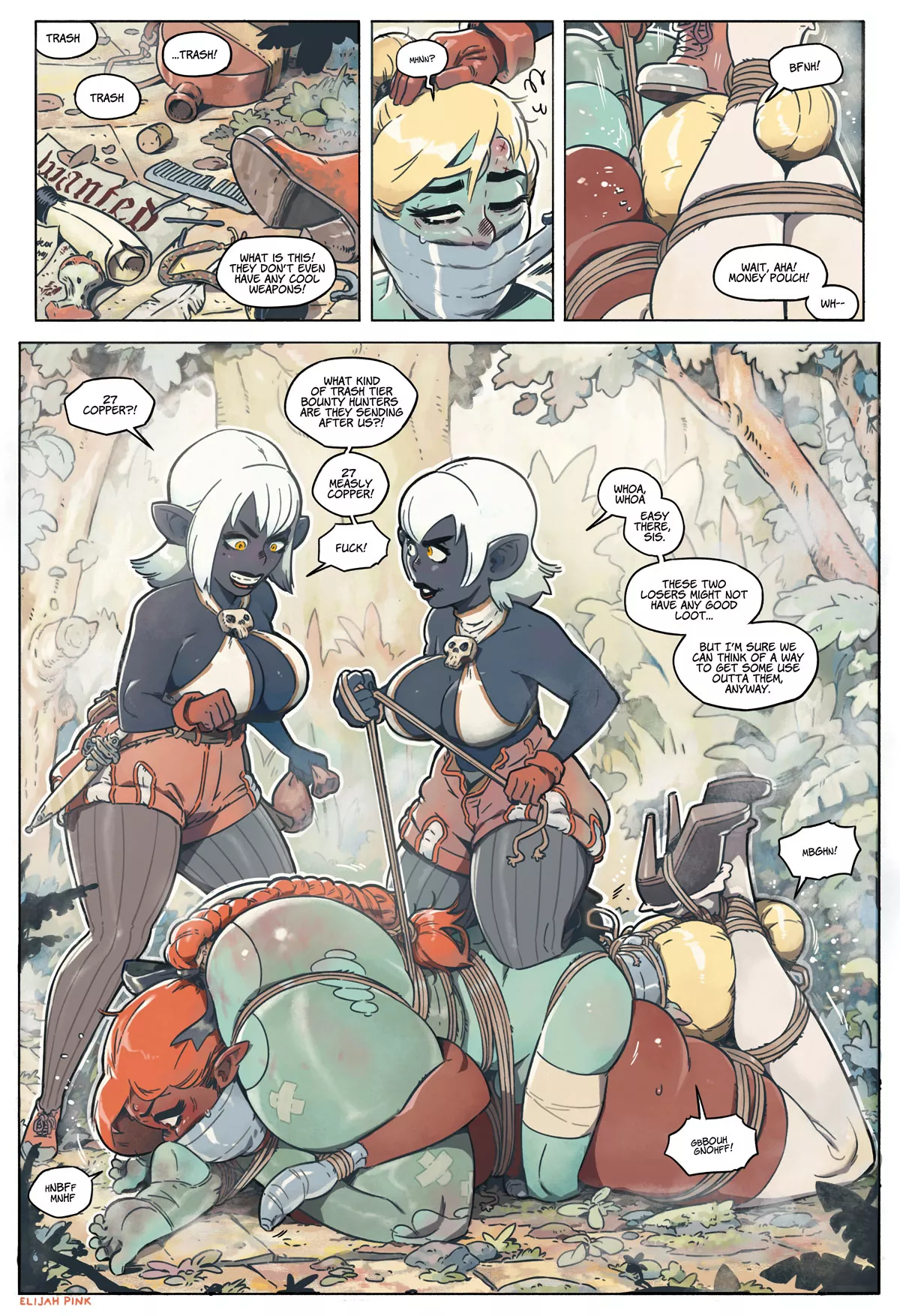 Quest failed (@ElijahPinkArt) posted by MxSummer