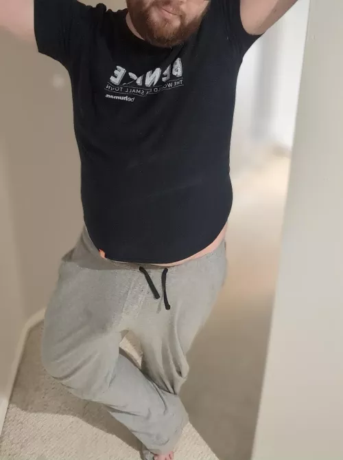 Somebody told me it's grey sweatpants season. by ThickJoystick