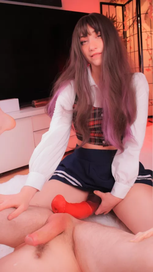 Time to be taught a real big lesson 😈 by Volcanicblossom