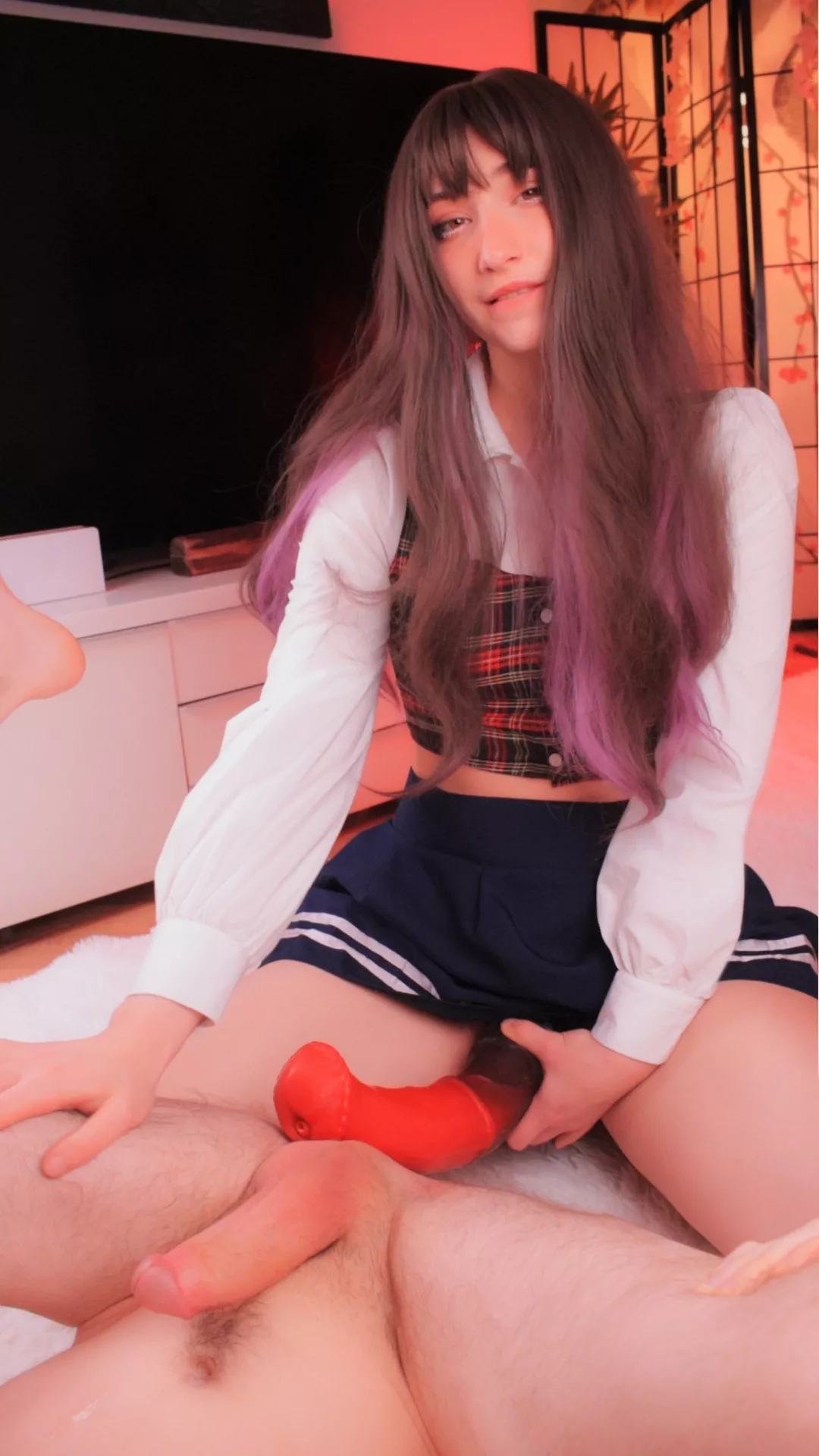 Time to be taught a real big lesson 😈 posted by Volcanicblossom