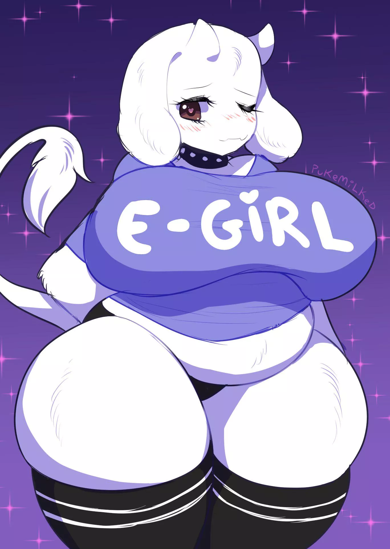 [Toriel] wearing her cute new shirt (Pukey) posted by Entire-Championship1