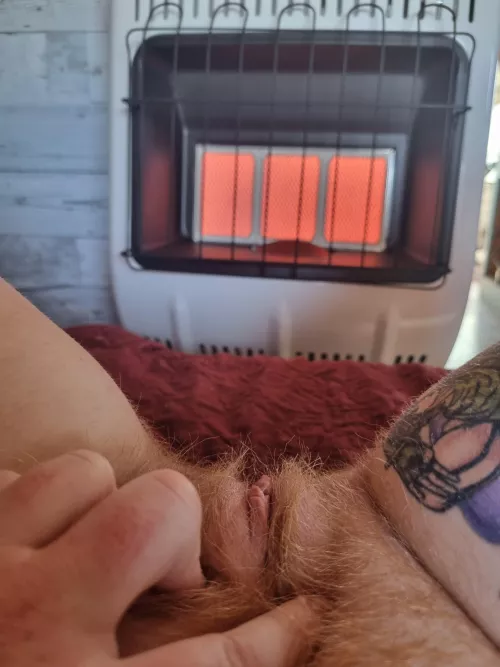 Warming up my hairy pussy Plz rate by Shmo_b