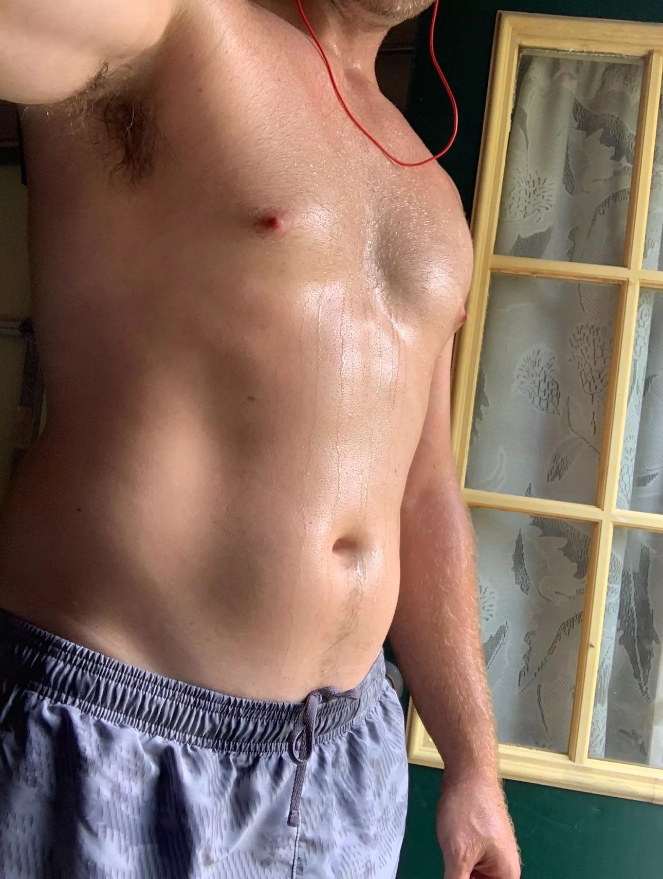 (38) Hopefully me cutting grass without a shirt on gets your attention posted by RickyRickJohnson