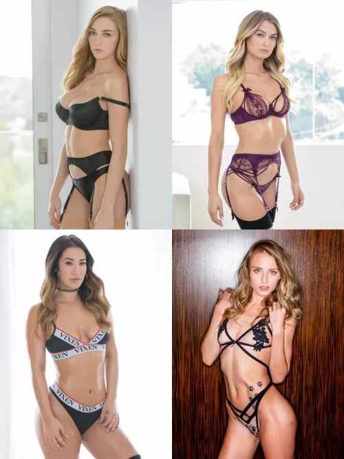 Babes of Blacked Tournament: Pick 2 pornstars for the next round - Part 8: [Kendra Sunderland] vs [Natalia Starr] vs [Eva Lovia] vs [Kyler Quinn] by frozenplankton