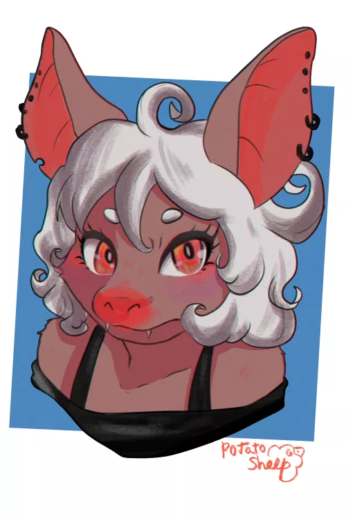 Bat doodle by potatosheeps