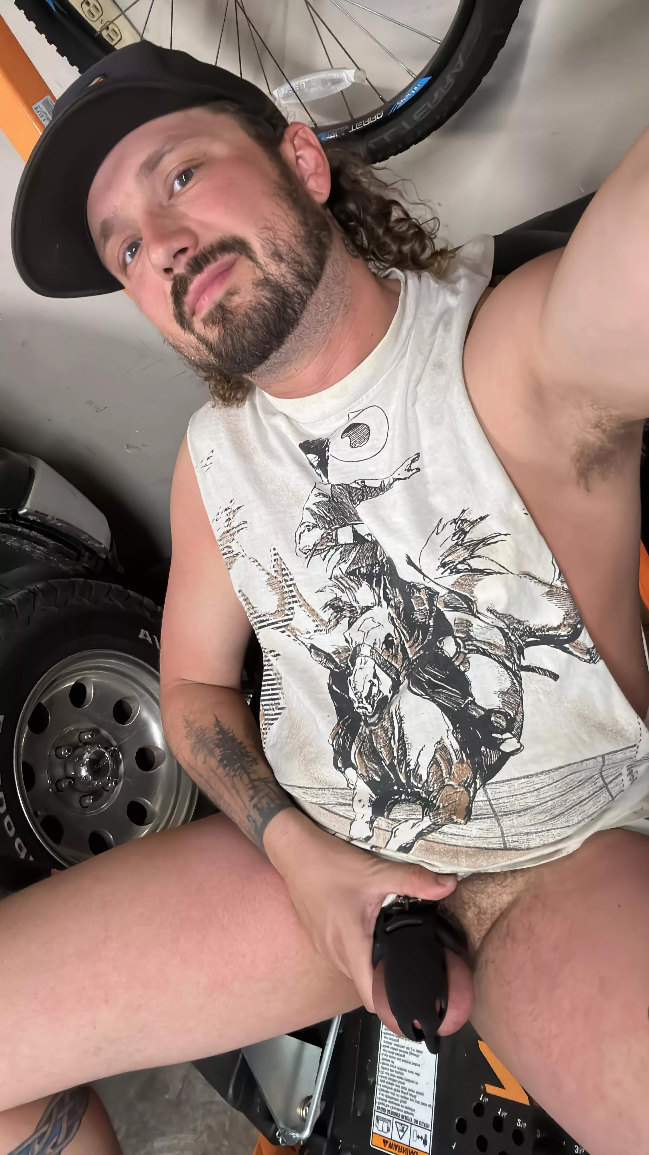 Does a cage look good on me? posted by ManAnimal172