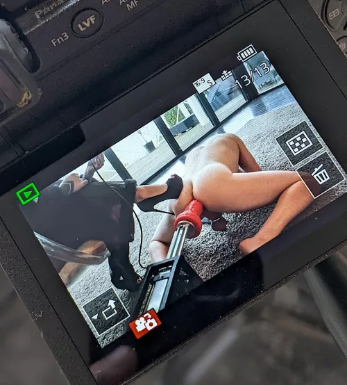 Experimenting with my new Fuck-Machine. What would you give to be my test subject? by TheBookOfVices