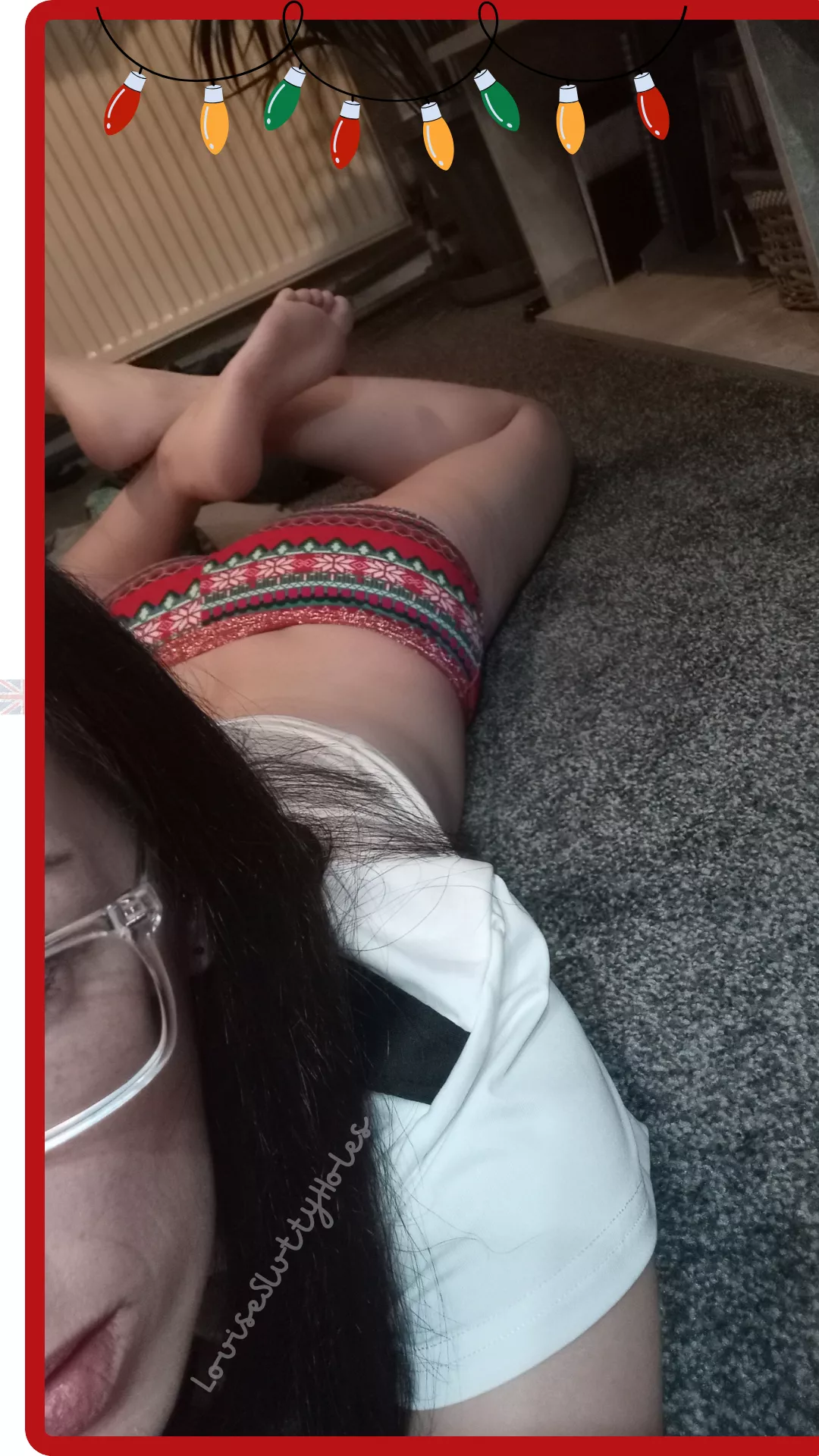 Festive Fairisle Filthy panties your thing? Look no further! [Selling] [UK] from £20 Inc vac sealed and wear pics ❤️🌲 posted by louisesluttyholes