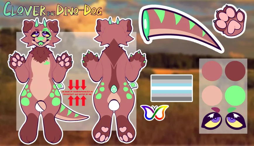 finally managed to create a main fursona that im happy with :] by life_is_a_shitp0st