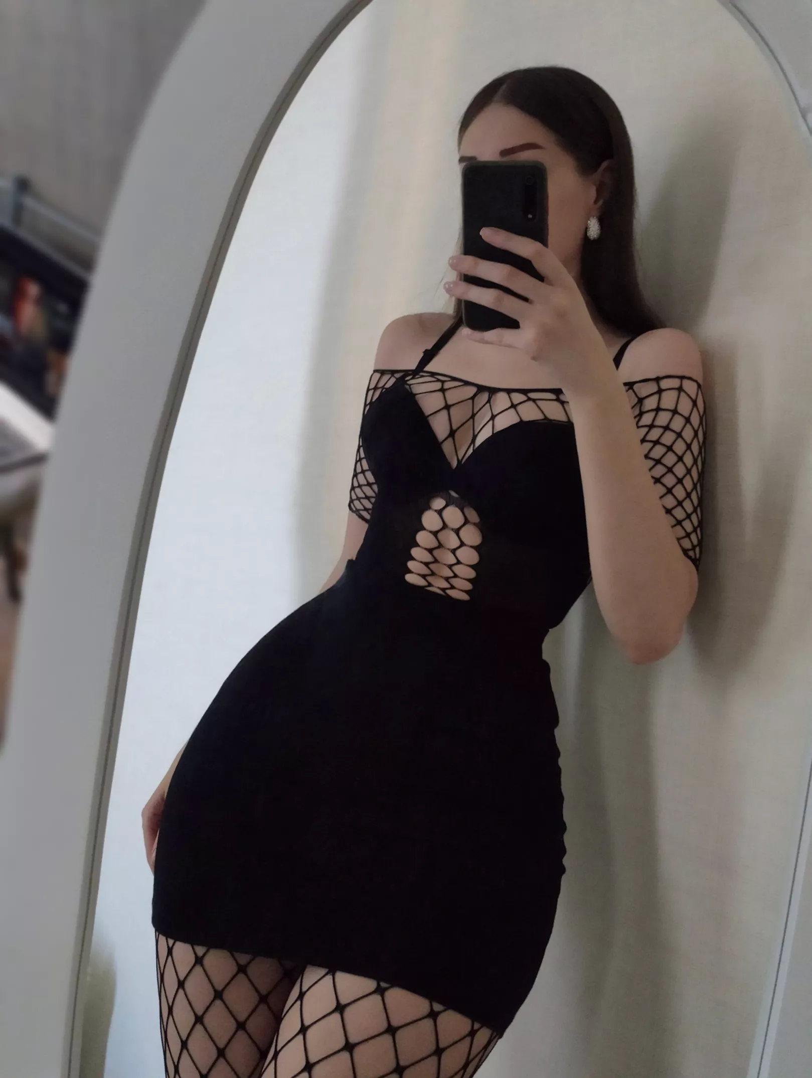 Fishnet bodystocking posted by SweetieAlyona