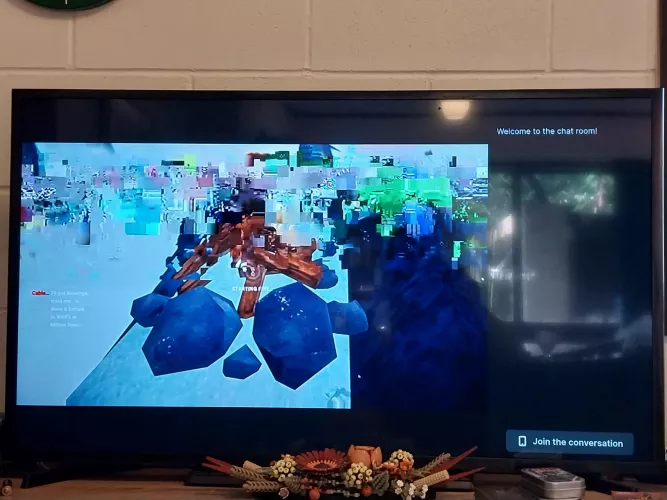 Glitching video with Samsung TV twitch app, any ideas on how to fix? by Brookiebee95