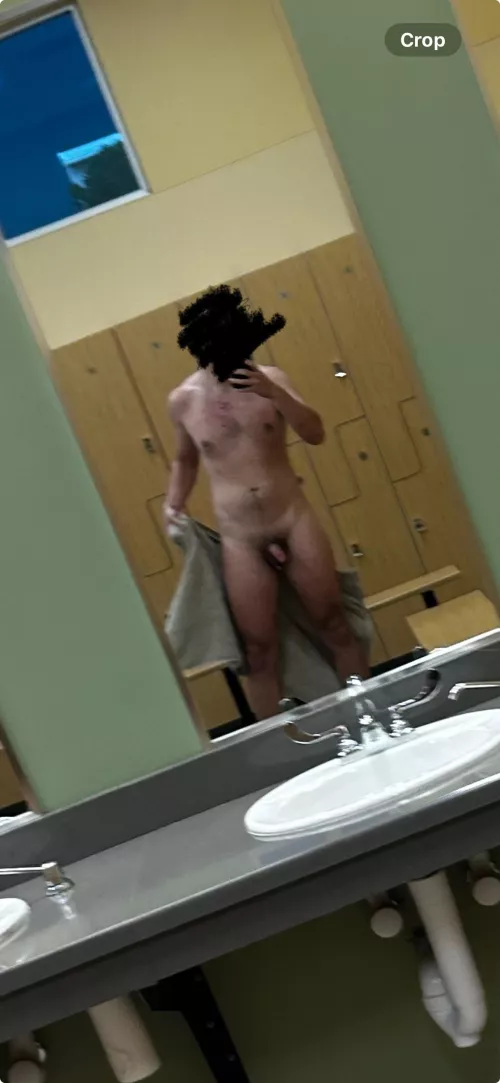 Had to be quick in the locker room by bannannabitch