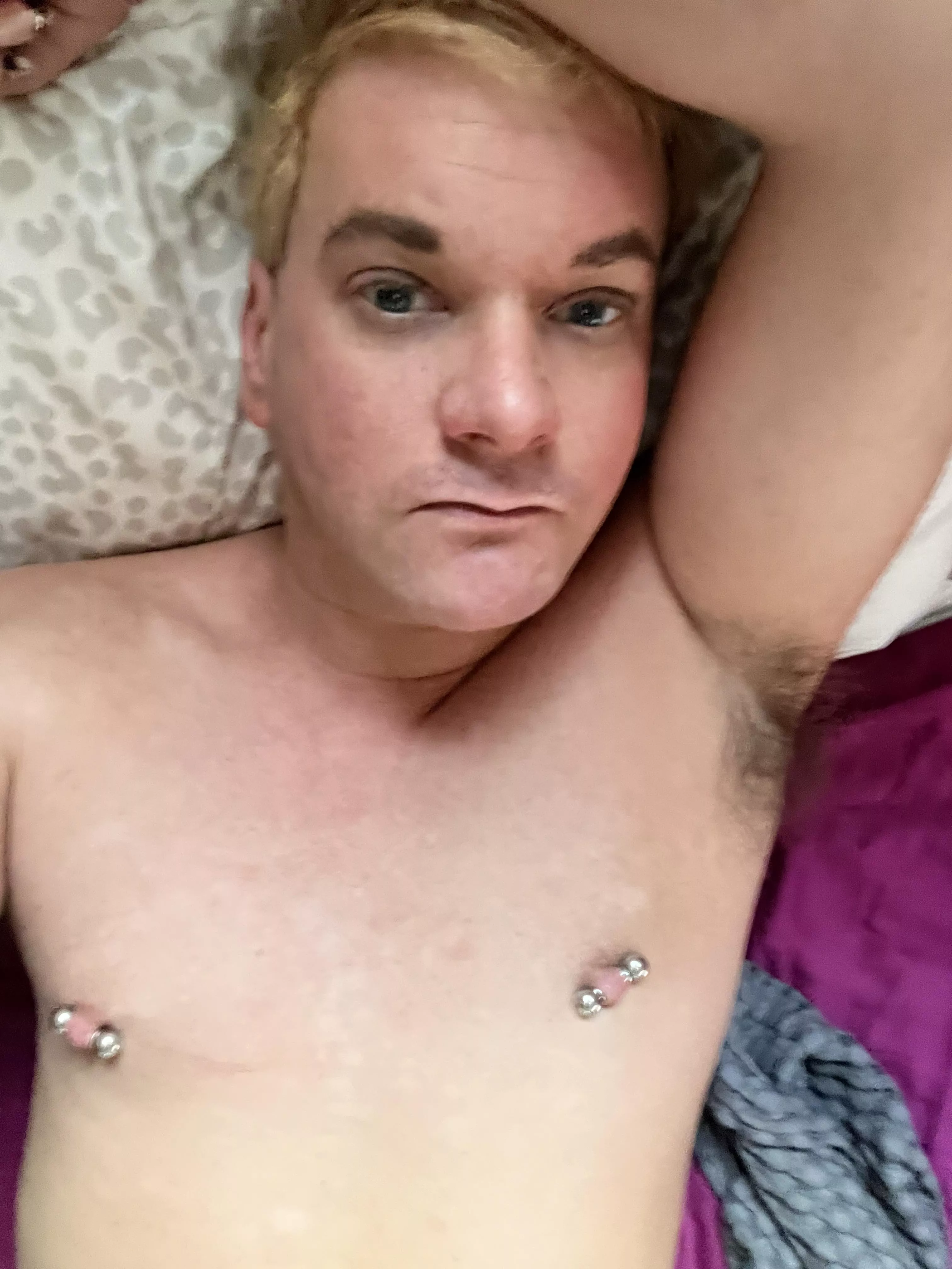 hairy pits & pierced nipples posted by bnjmnsmith