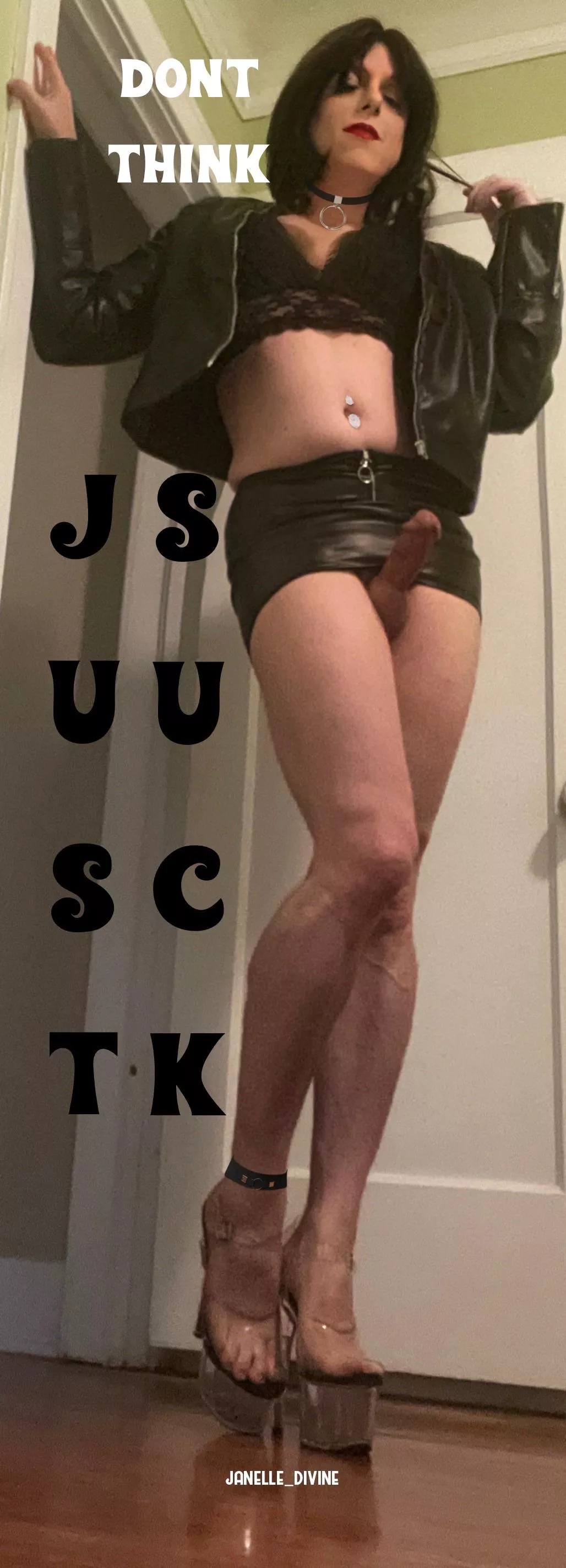 I get so hard when I dress like this. posted by janelle_divine2