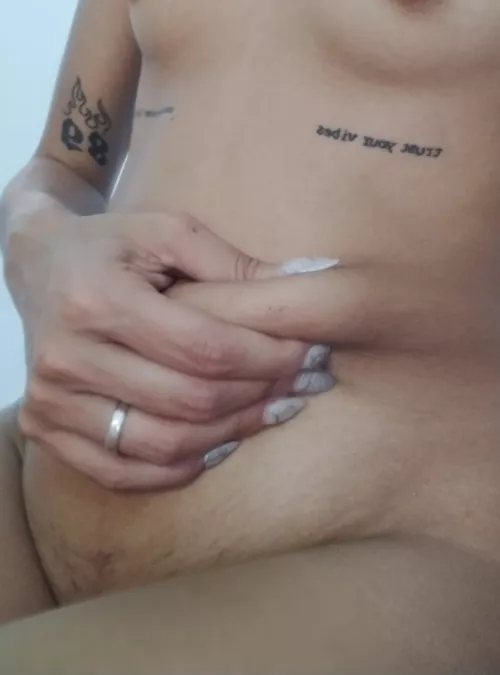 I wanted to wear my favorite skirt. But it doesn't fit me anymore by Plus_Ad7009