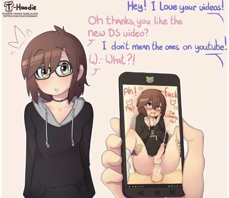 I’d love to be recognized irl by my nudes >_<~ posted by Creativethefemboy