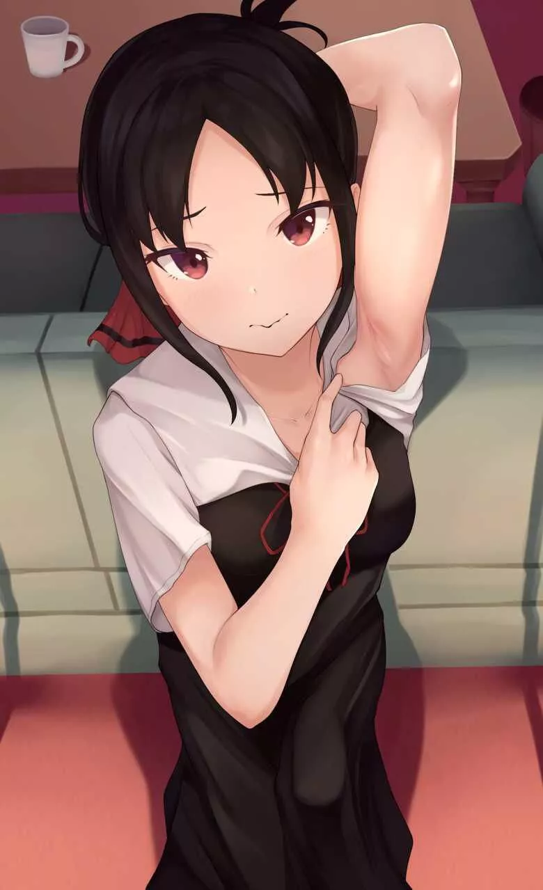 Kaguya showing her pits to you posted by Ishiki_Satoshi_5232