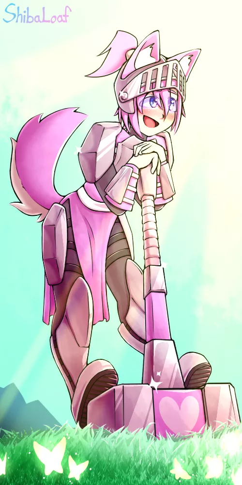 My character, Gallant, the Knight of Love! by ArtistShibaLoaf