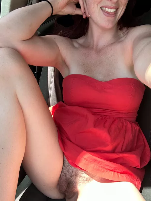 My dress could cover your head while you eat me out, so hubby won’t see by Cay_Bakes