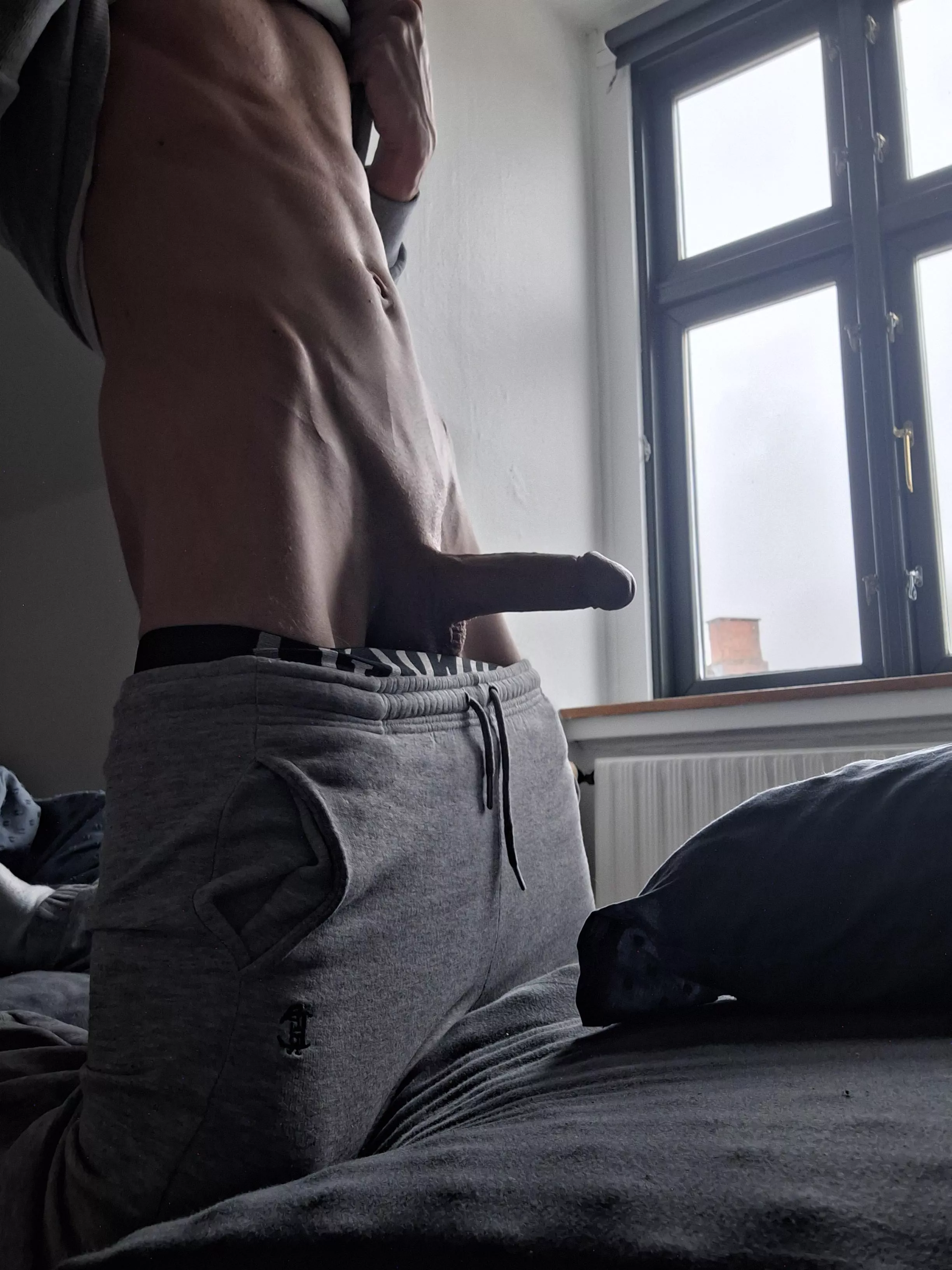 My neighbor keeps looking while i take photos 🙈 posted by Opposite13