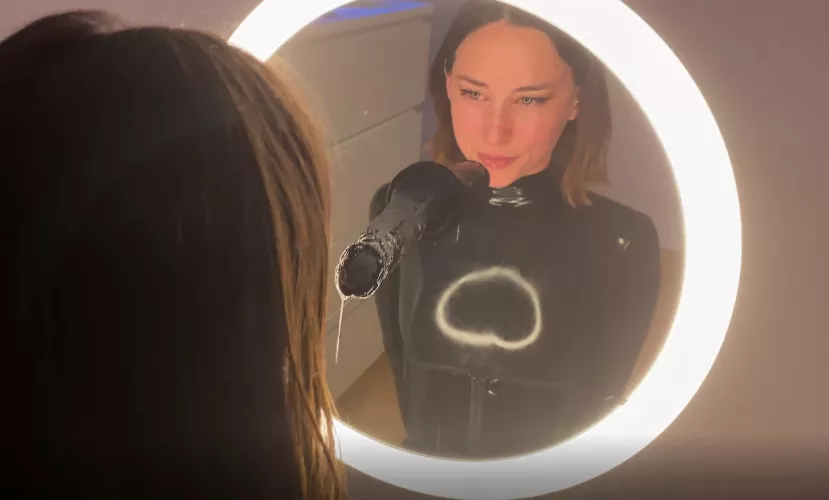 Shiny throat training fun by Ana-Katana