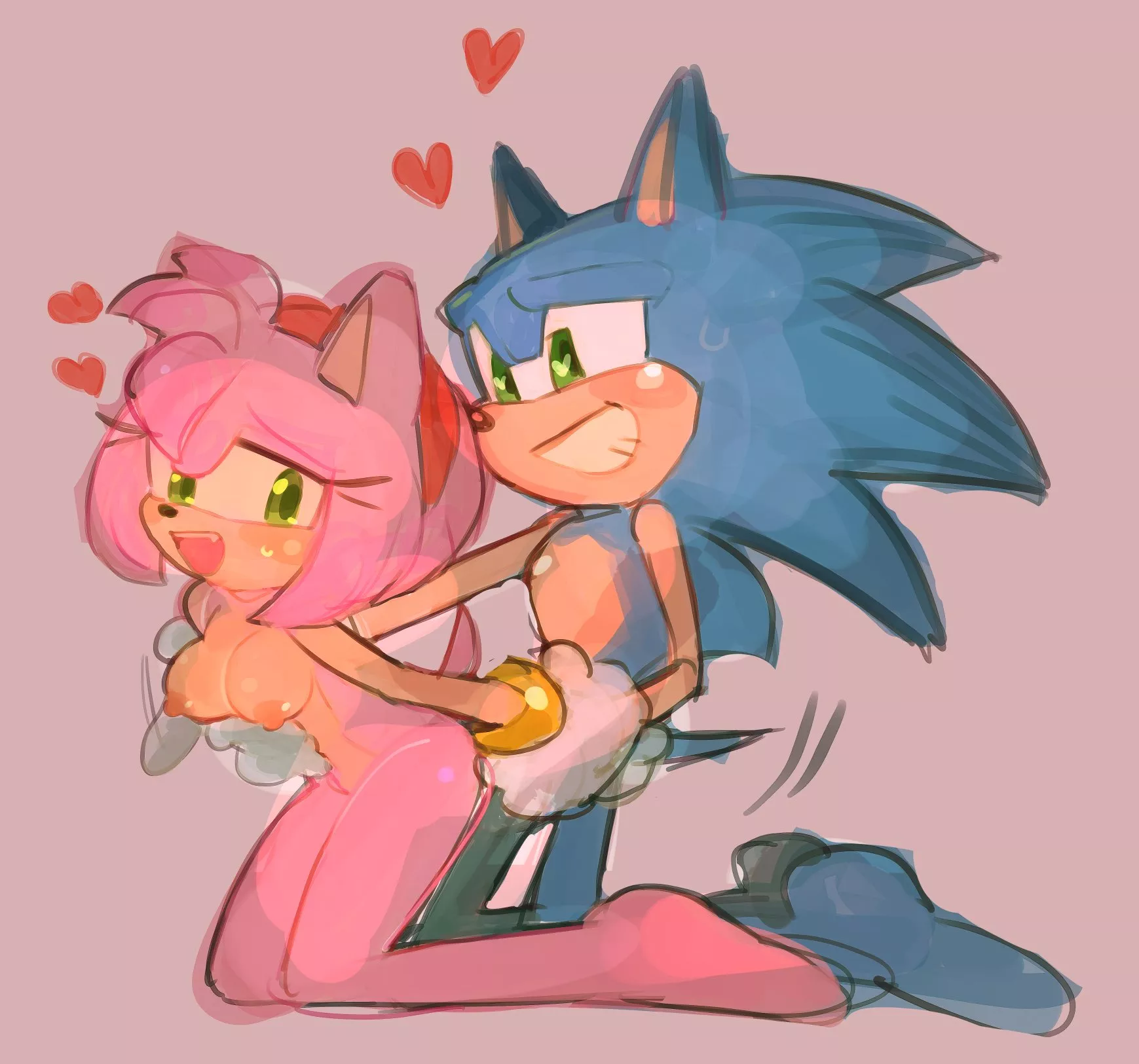SonAmy [@m_ajcoco] posted by emeraldz_99