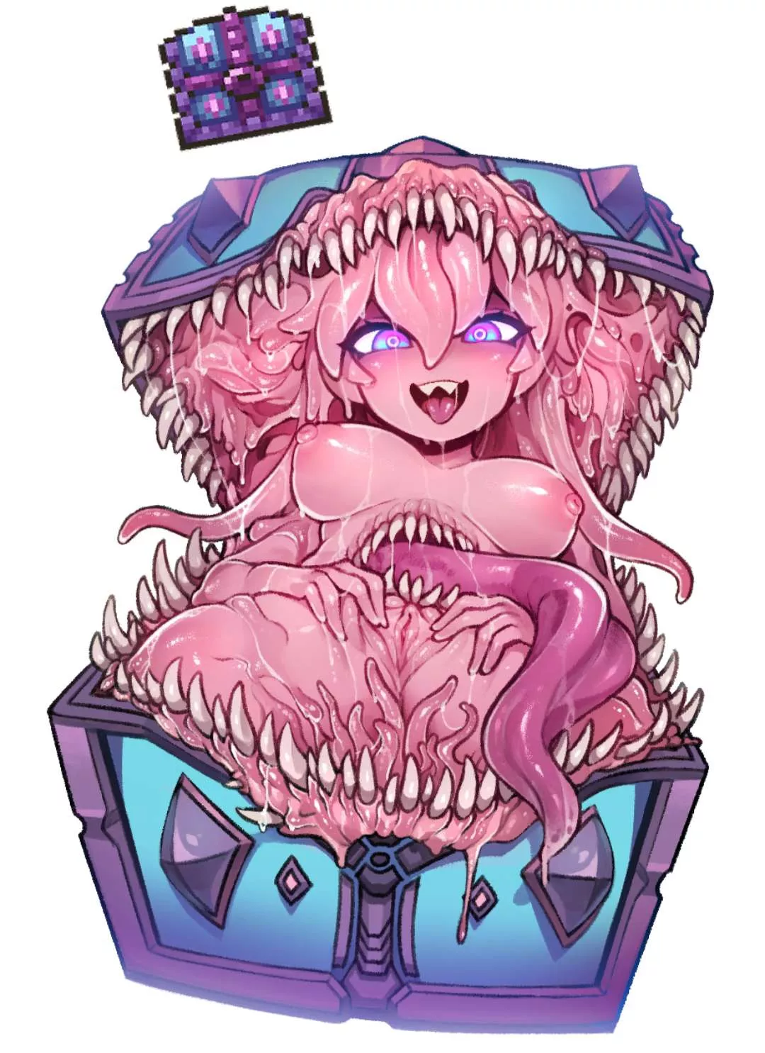 Terraria mimic posted by Flowers_for_Nari