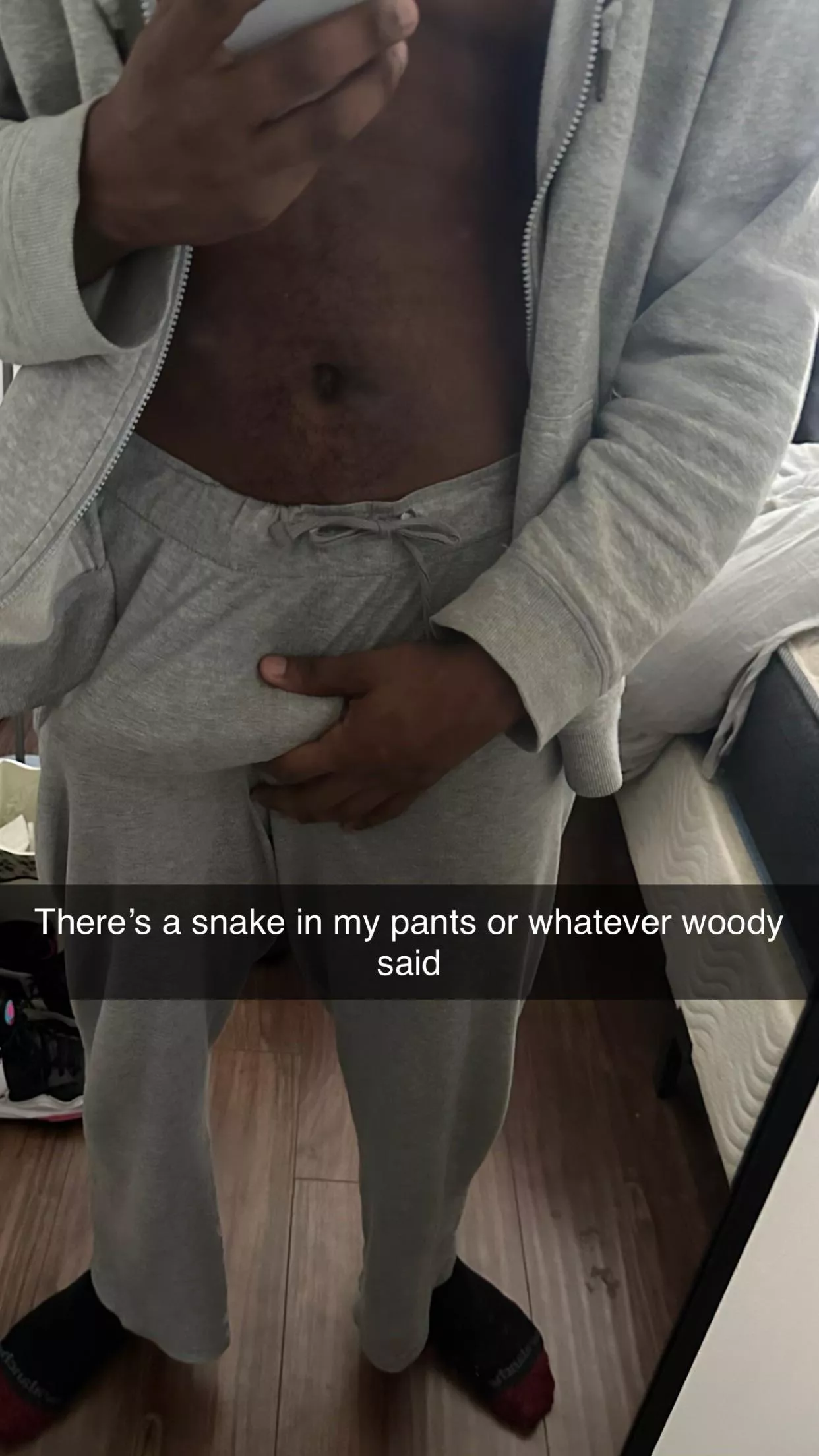 That’s how the saying goes right? posted by kingr3dkye