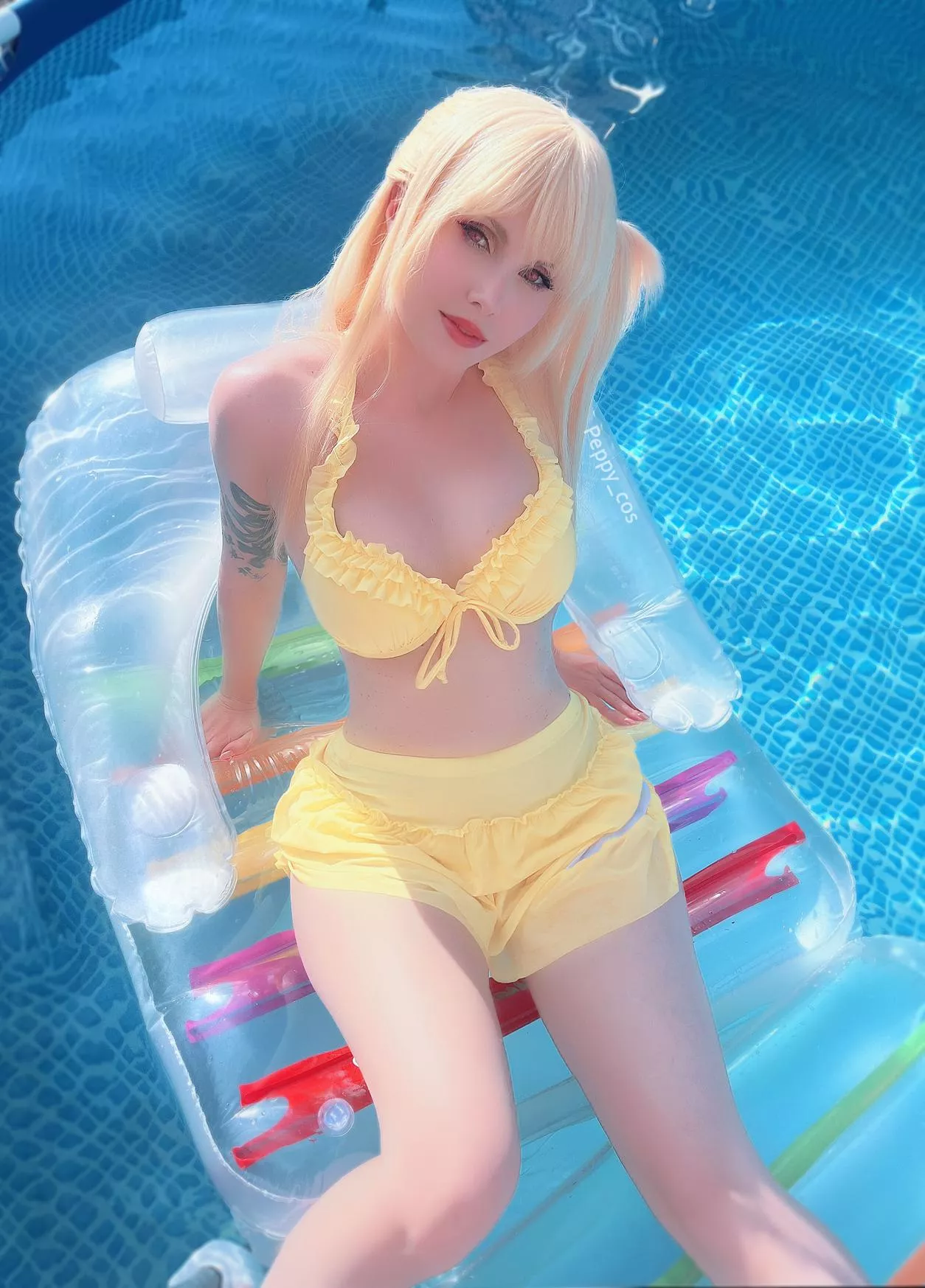 This swimsuit is too cute posted by peppy_cos