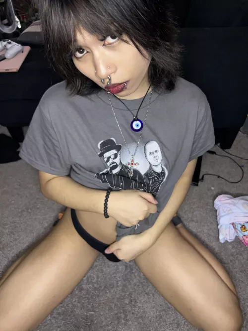 wanna put in me or my mouth? :3 by Which-Variation8328